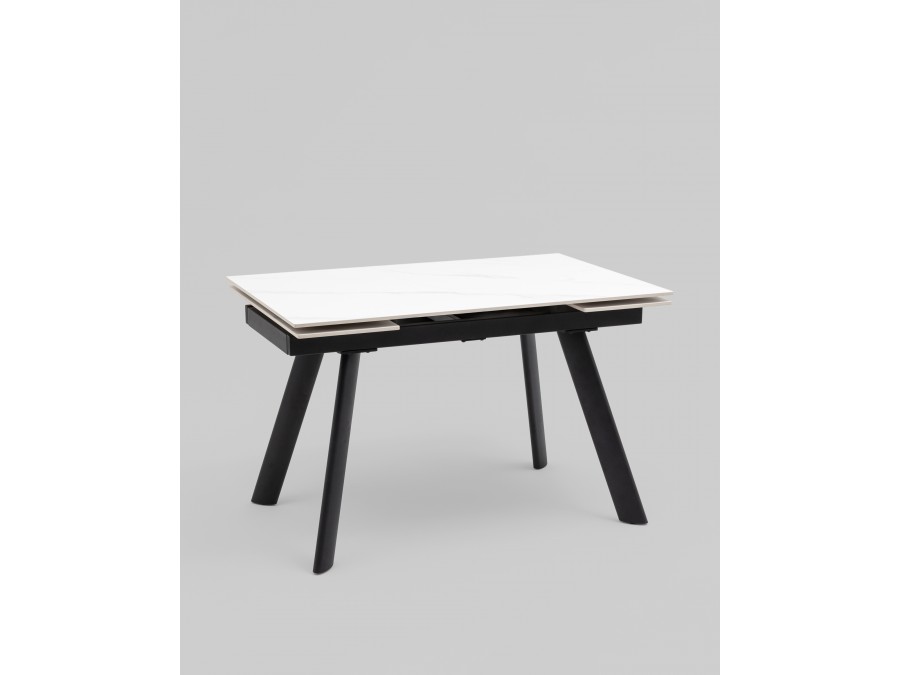 Стол Нэд 120-180/80/76 см столешница керамика Snow Mountain Stone