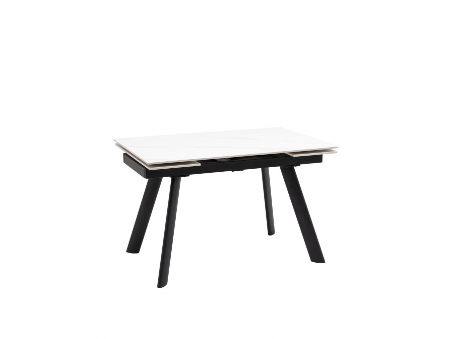 Стол Нэд 120-180/80/76 см столешница керамика Snow Mountain Stone