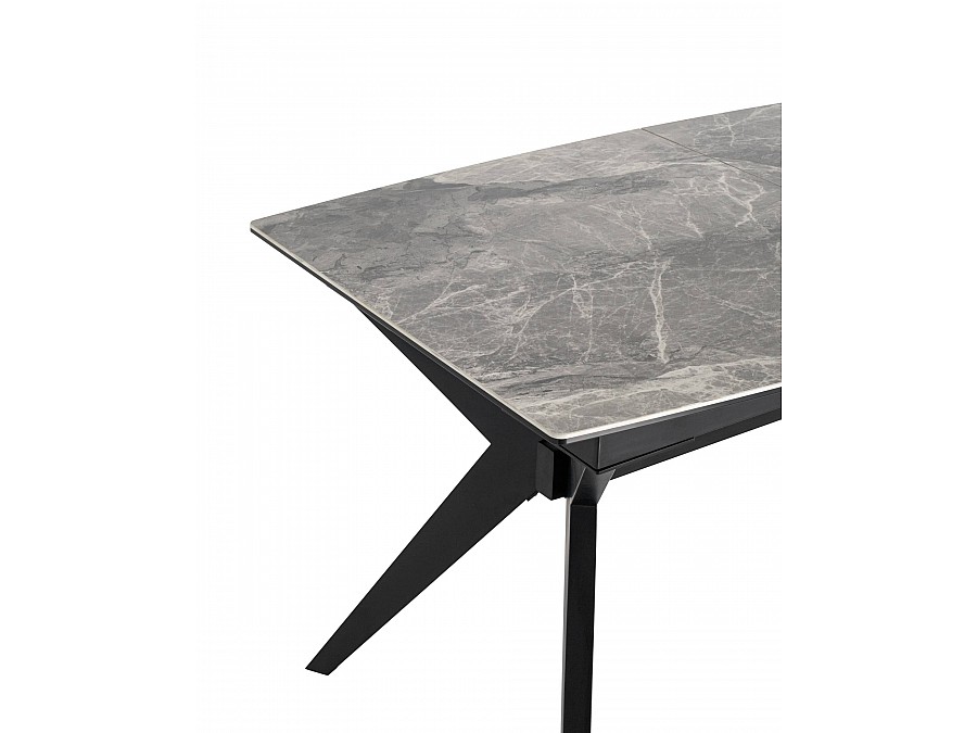 Стол обеденный Аркада раскладной 160-210*90 керамика темная