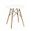 Стол круглый Eames DSW NEW D70 белый