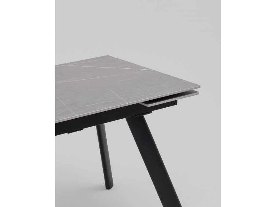 Стол Нэд 120-180/80/76 см столешница керамика Armani Grey