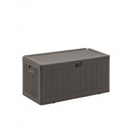 Стол-сундук пластик коричневый 101*51 см 189л