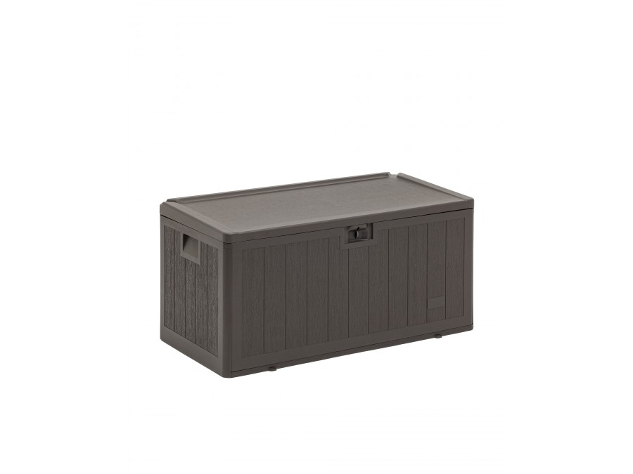 Стол-сундук пластик коричневый 101*51 см 189л