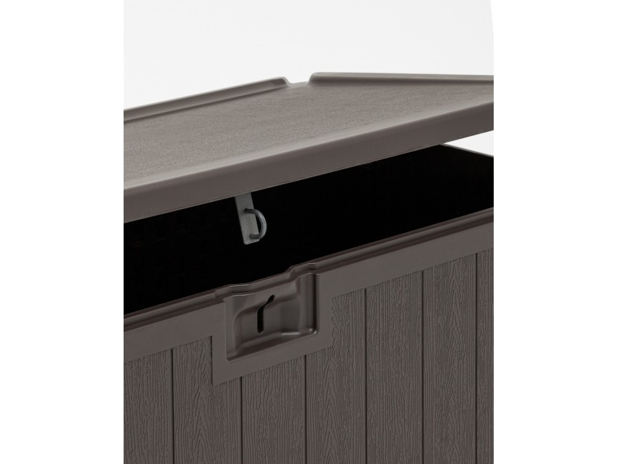 Стол-сундук пластик коричневый 101*51 см 189л