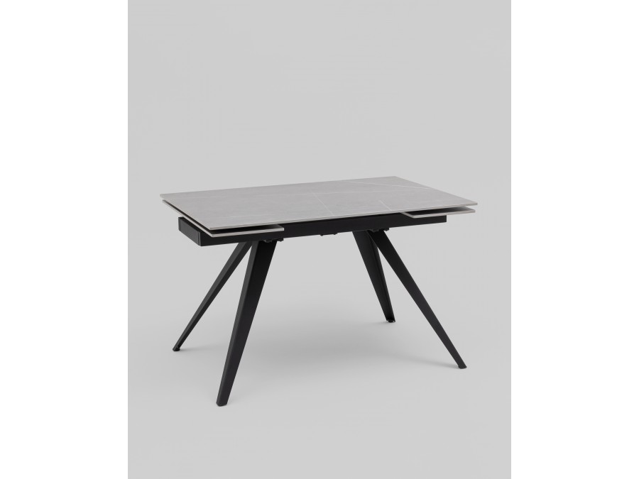 Стол раздвижной Лоуренс 120-180х80х76 см Armani Grey керамика