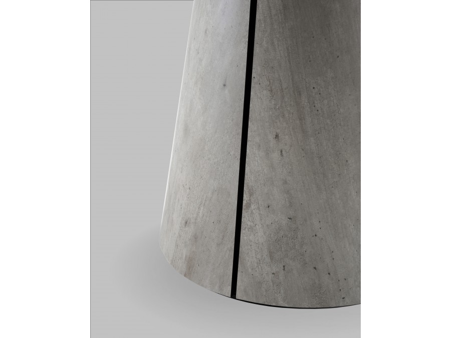 Стол круглый Стивенсон D120 столешница HPL метрополитан