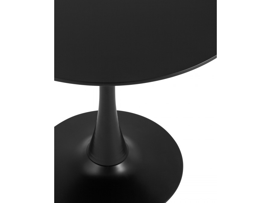Стол Tulip D80 черный