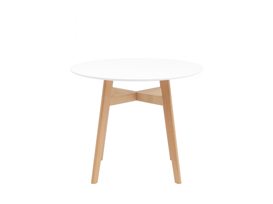 Стол обеденный Target Circle 90*90 белый