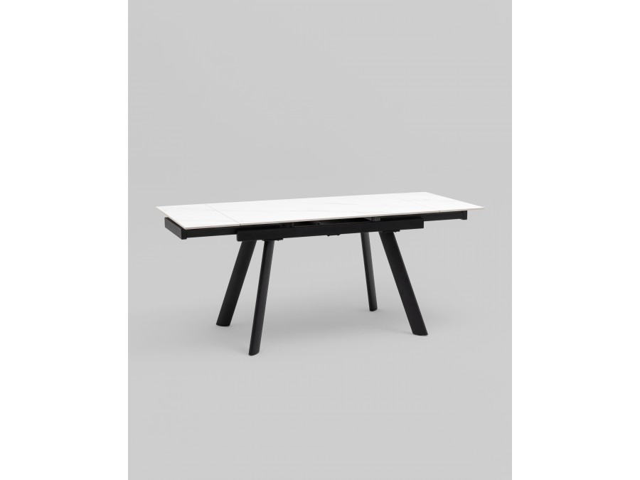 Стол Нэд 120-180/80/76 см столешница керамика Snow Mountain Stone