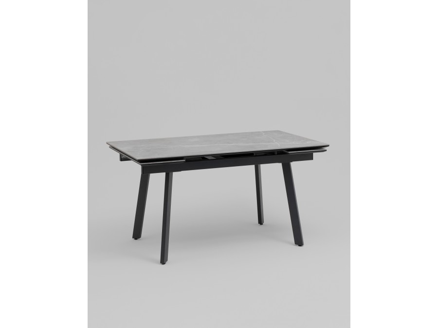 Стол Тайл 140-200/85/75 столешница керамика Larka Grey