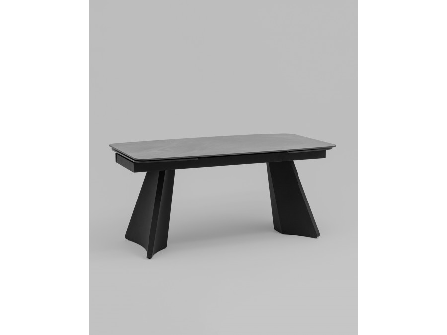 Стол обеденный Eliora 160-240х90 см графит сланец керамика