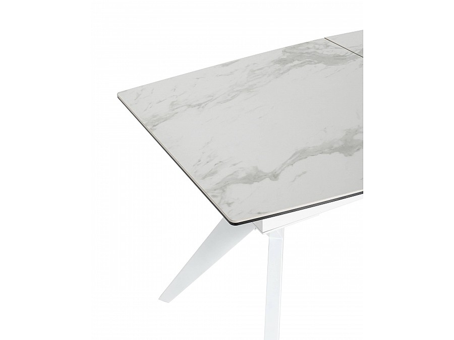 Стол обеденный Аркада раскладной 160-210*90 керамика светлая