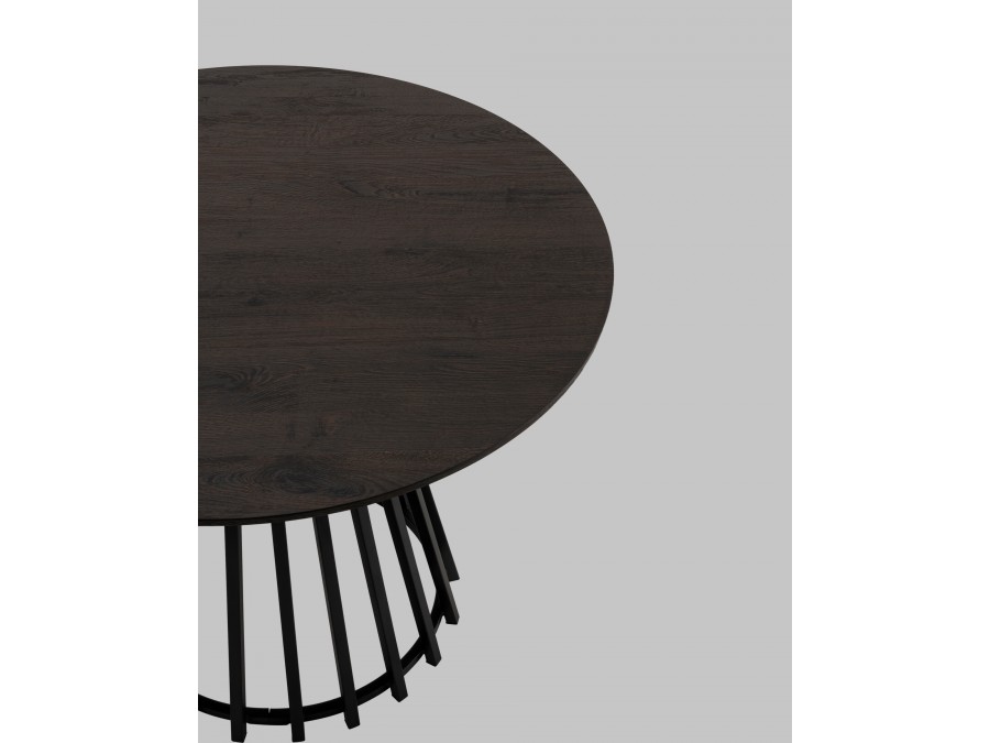 Стол обеденный Daphne 100*75 см темное дерево