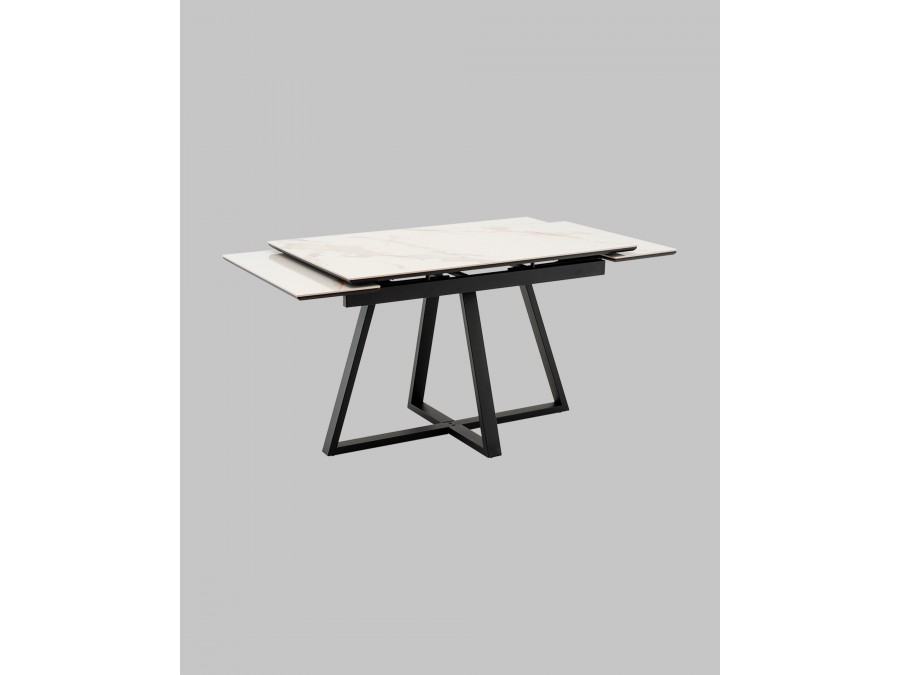 Стол Кассика 120*80 см столешница керамика белый