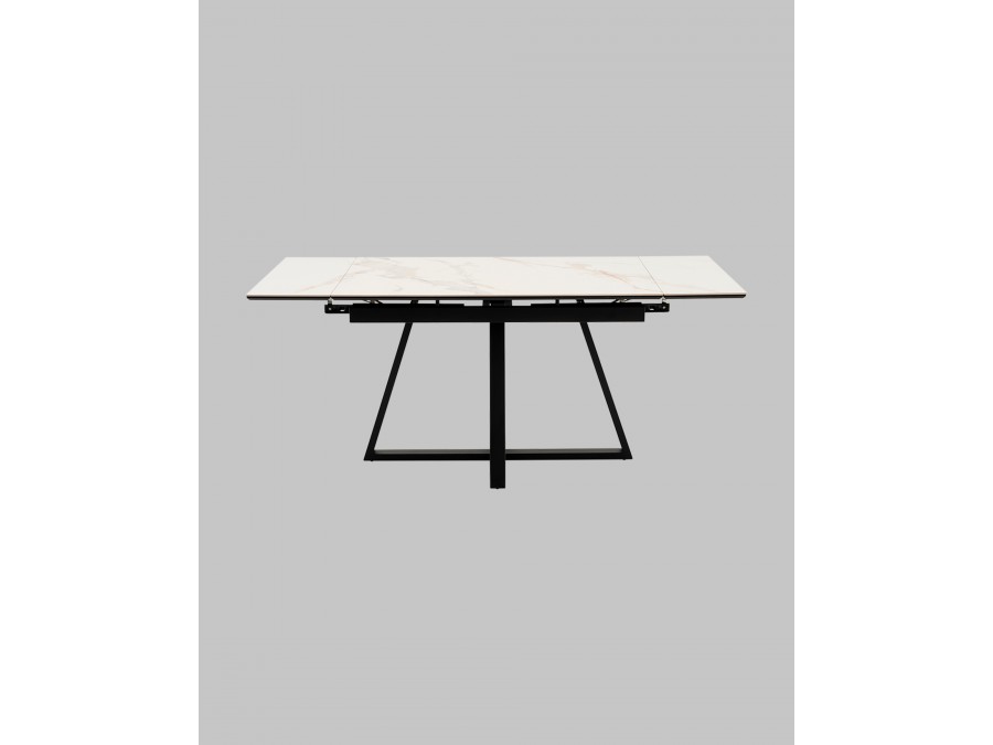 Стол Кассика 120*80 см столешница керамика белый