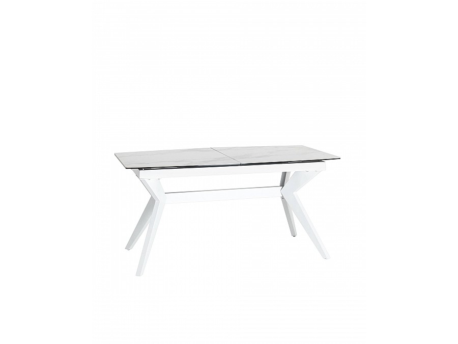 Стол обеденный Аркада раскладной 160-210*90 керамика светлая