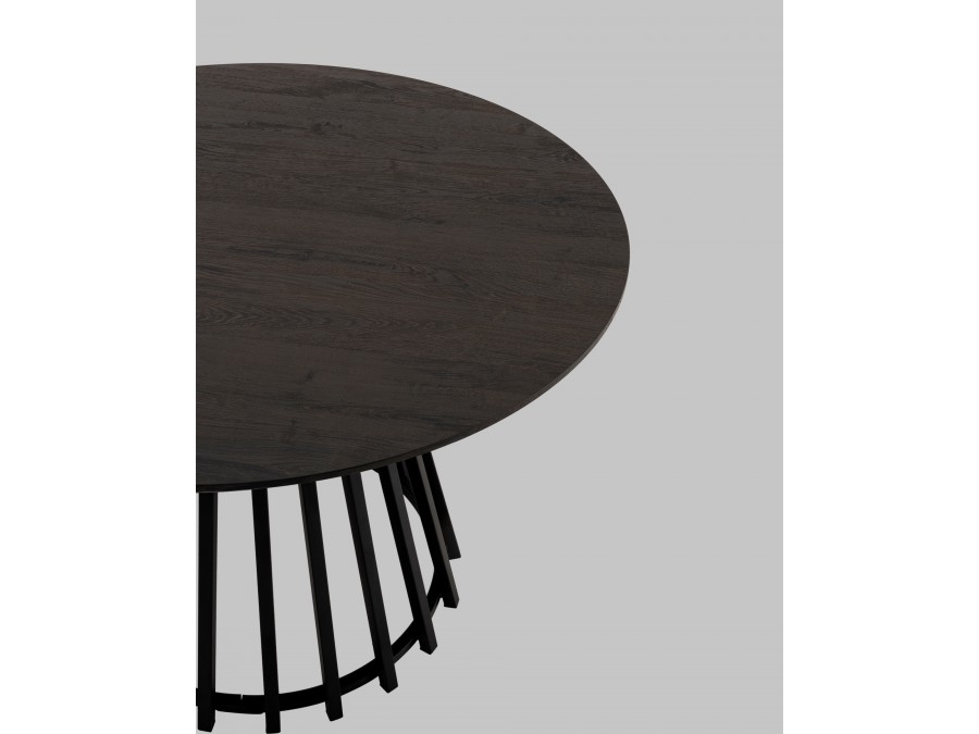 Стол обеденный Daphne 120*75 см темное дерево