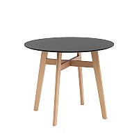 Стол обеденный Target Circle 90*90 черный