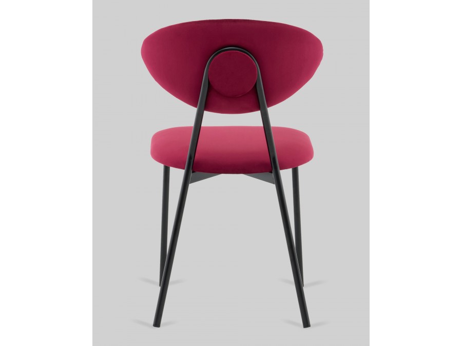 Стул обеденный Квинси велюр винный