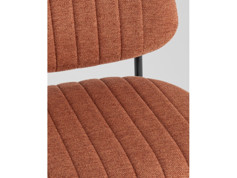 Стул обеденный Patrys терракот рогожка