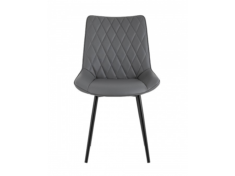 Стул Дарвин экокожа серый