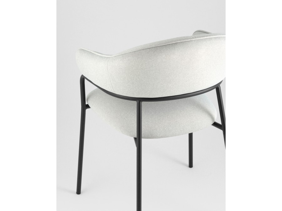 Стул обеденный Leya светло-серый