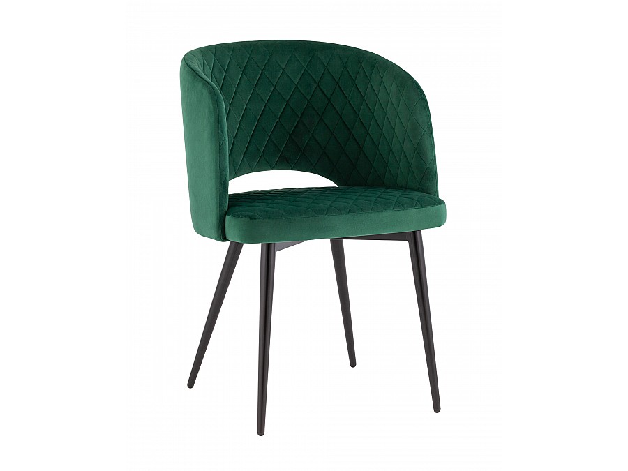 Стул-кресло Дарелл велюр зелёный