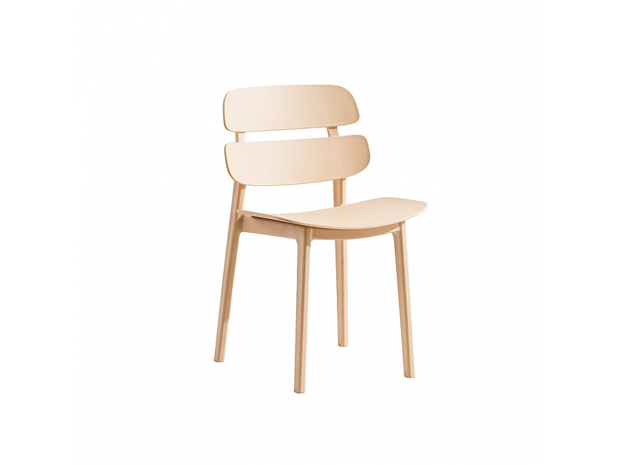 Стул обеденный Tony пластик желтый