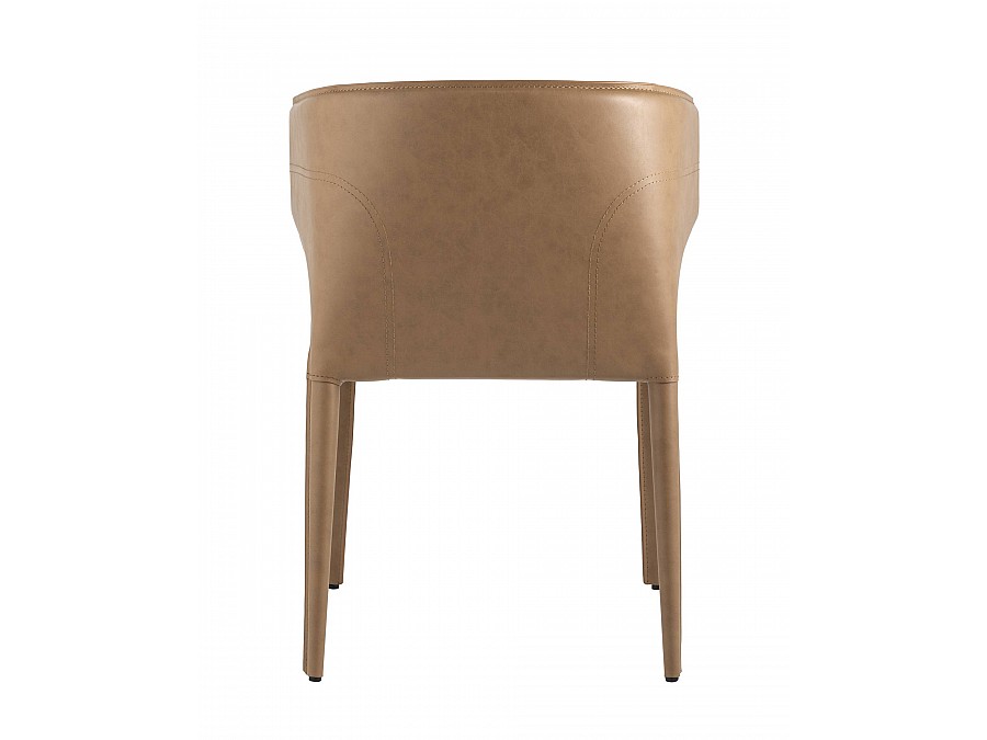 Стул Арманд экокожа коричневый