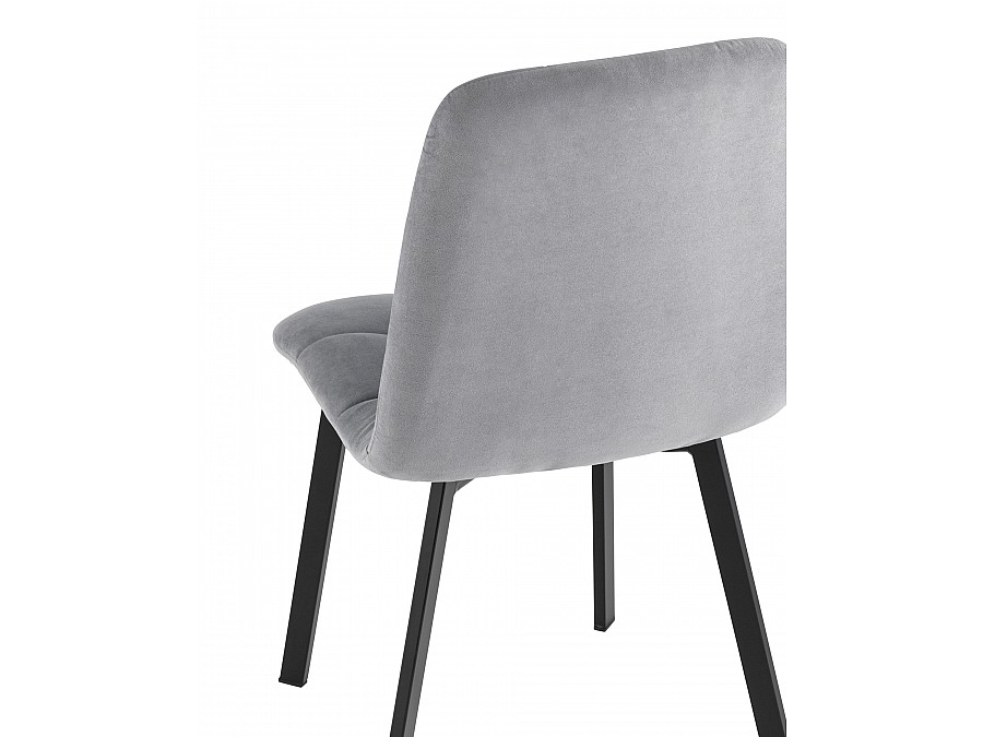 Стул Oliver Square велюр серый
