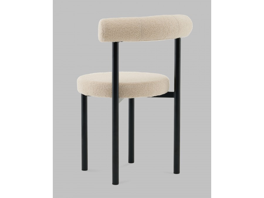 Стул обеденный Флорео букле бежевый