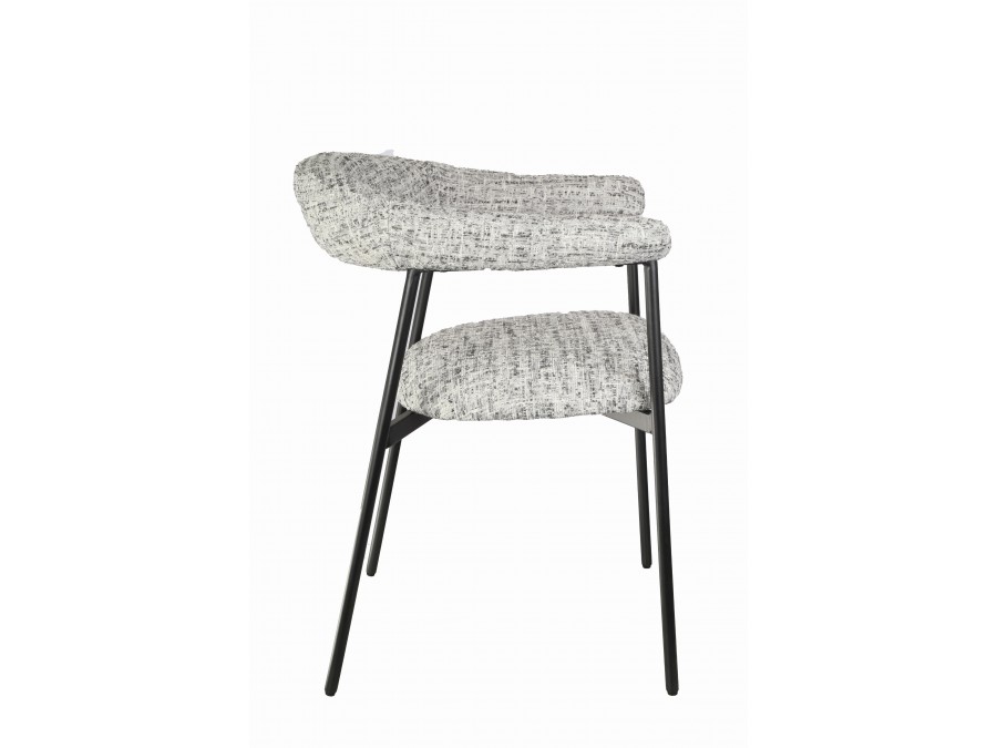 Стул обеденный Toko светло-серый 2 шт.