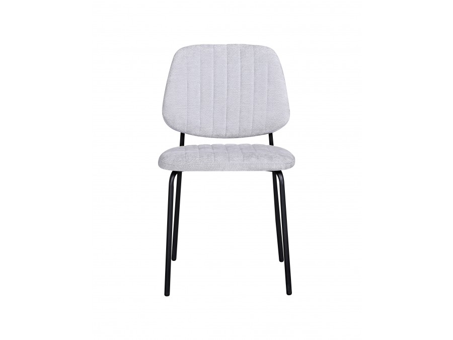 Стул обеденный Patrys светло-серый шенилл 4 шт.