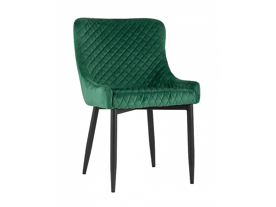 Стул Ститч велюр изумрудный