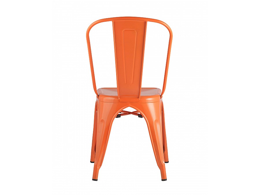 Стул TOLIX оранжевый глянцевый