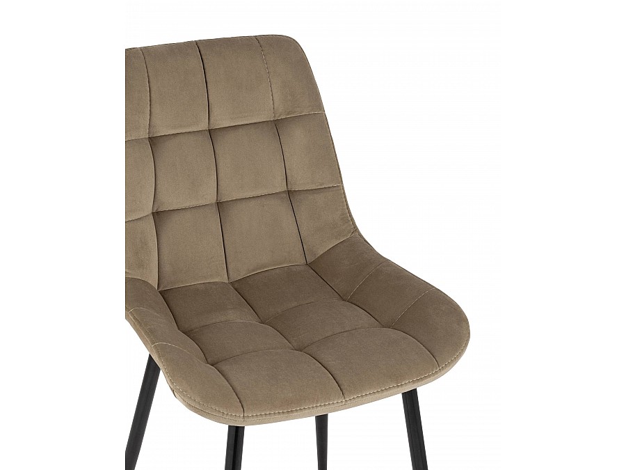Стул Флекс велюр капучино