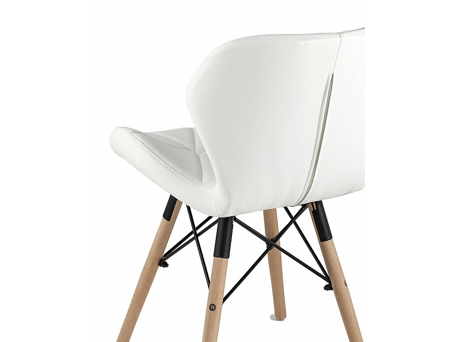 Стул Бон экокожа белый
