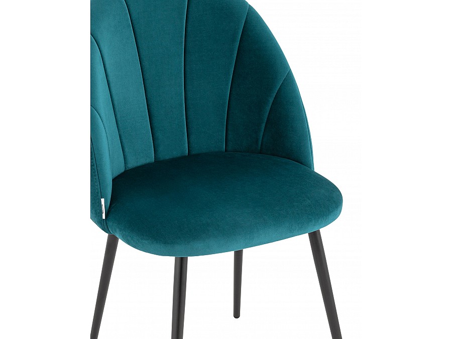 Стул Логан велюр изумрудный