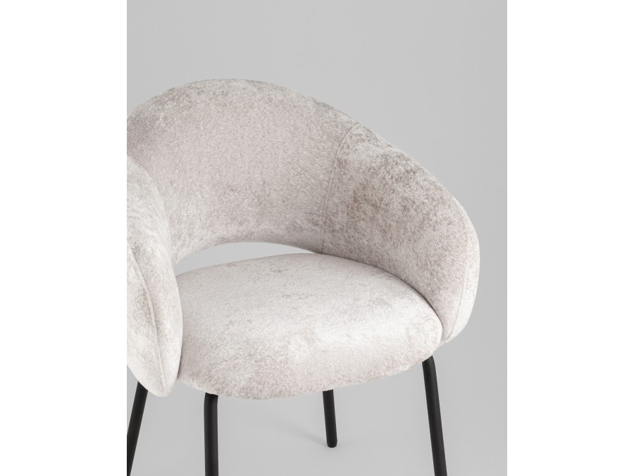 Стул обеденный Bren светло-серый