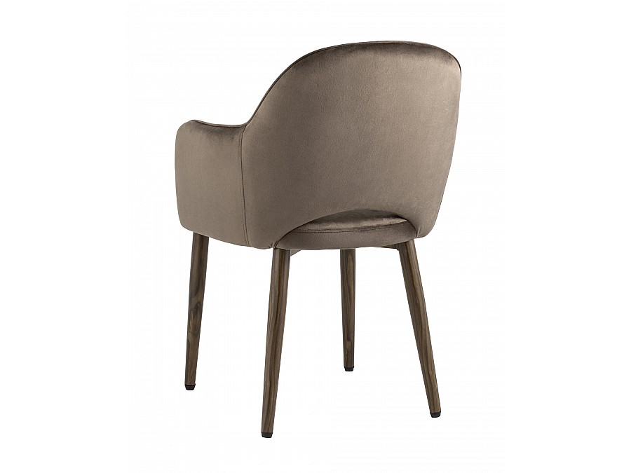 Стул Венера диамант велюр коричневый