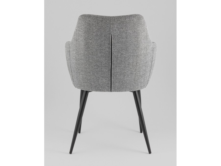 Стул обеденный Katys серый елочка