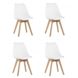 Стул FRANKFURT NEW белый 4 шт