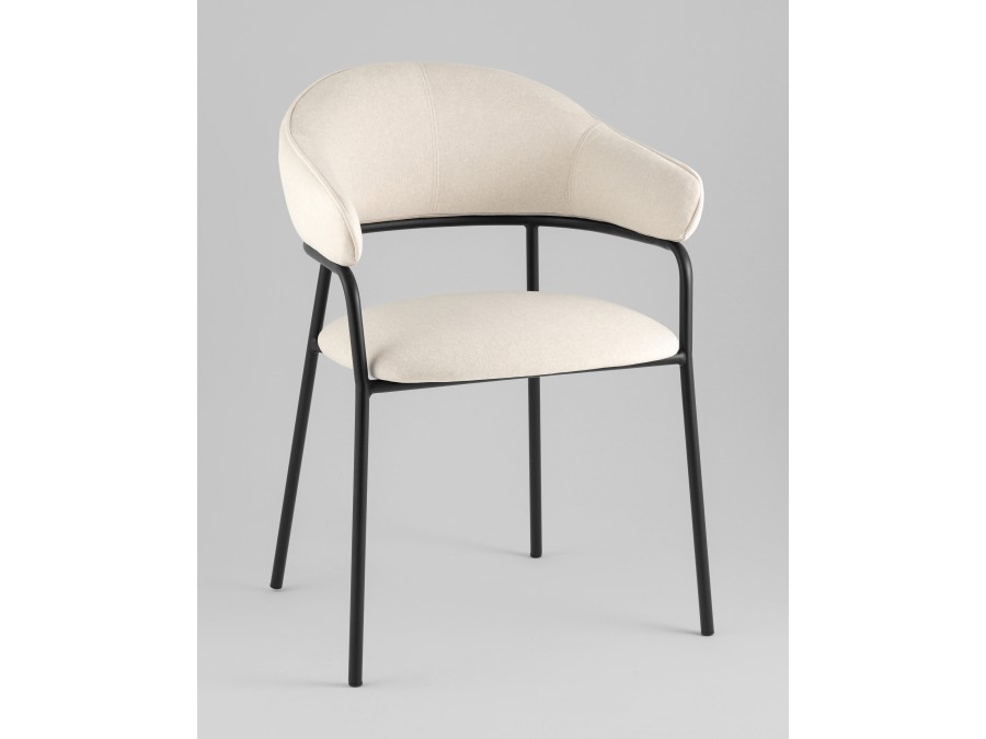 Стул обеденный Leya кремовый