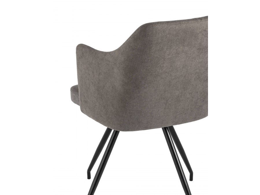 Стул Слинг вращающийся серо-коричневый