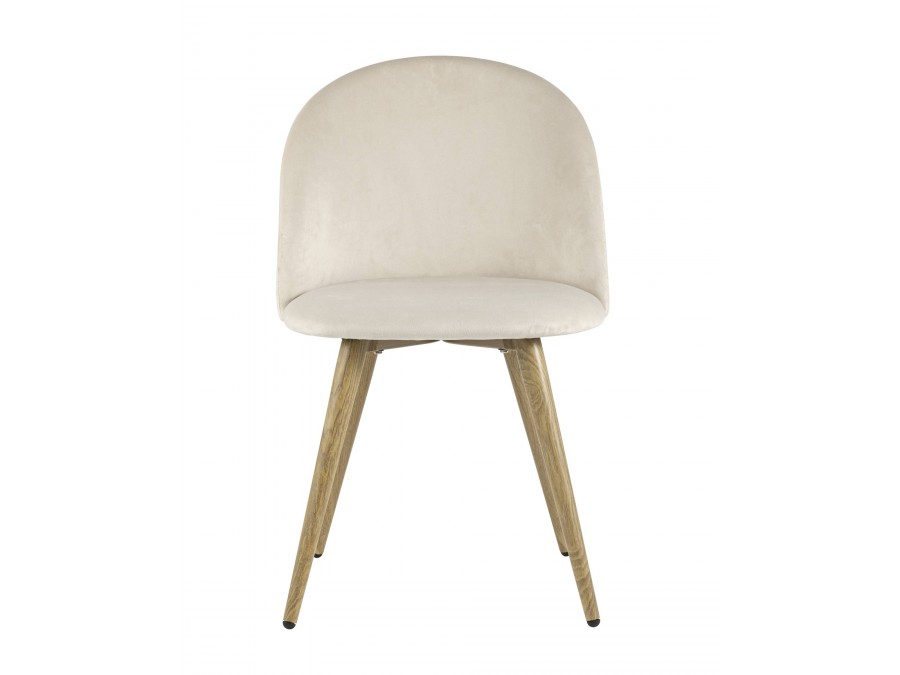 Стул Лион велюр кремовый