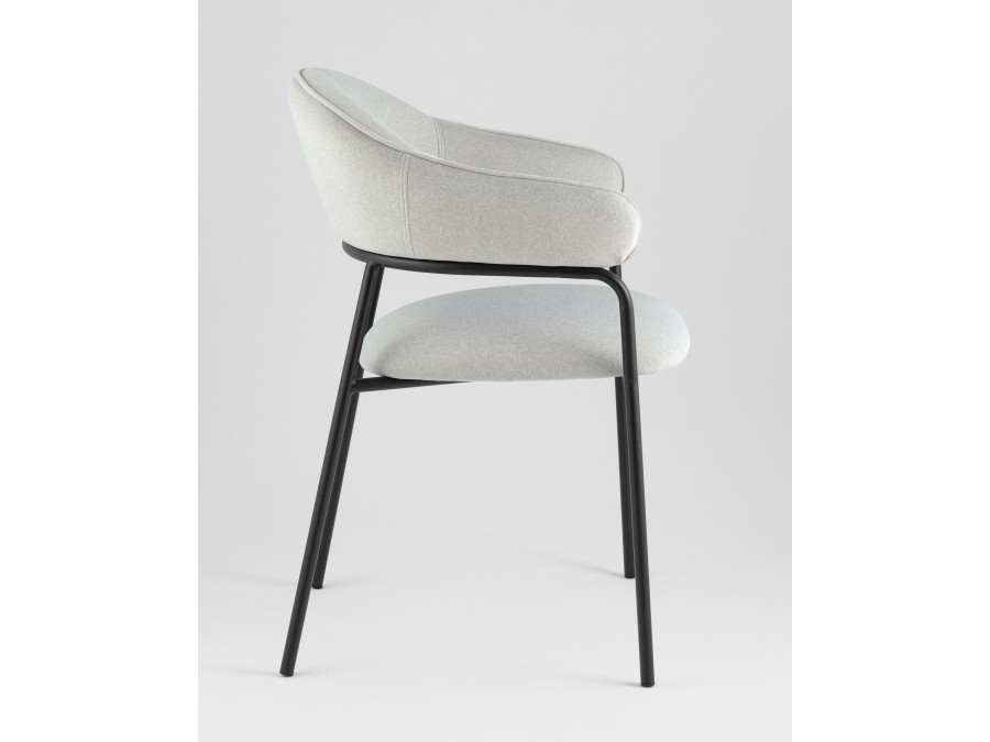 Стул обеденный Leya светло-серый