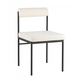 Стул обеденный Балла букле молочный