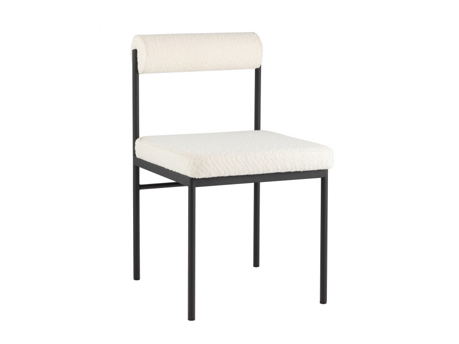 Стул обеденный Балла букле молочный