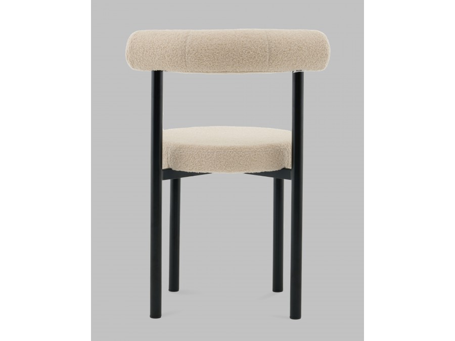 Стул обеденный Флорео букле бежевый