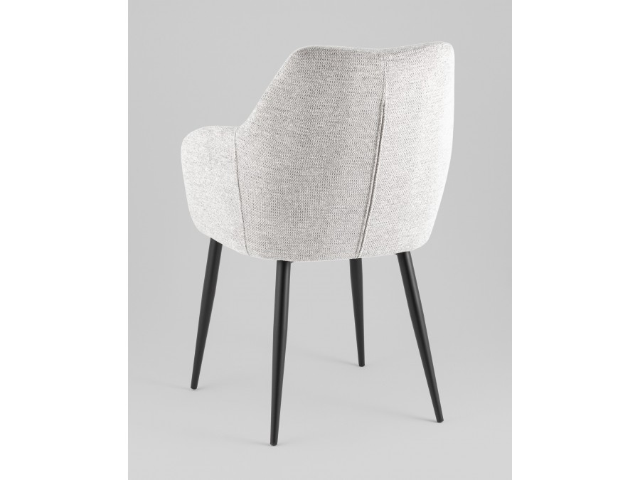 Стул обеденный Katys светло-серый рогожка